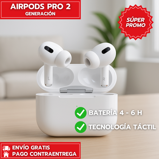 AirPods Pro 2: Mismo Diseño, Más Bateria & Potencia Mejorada