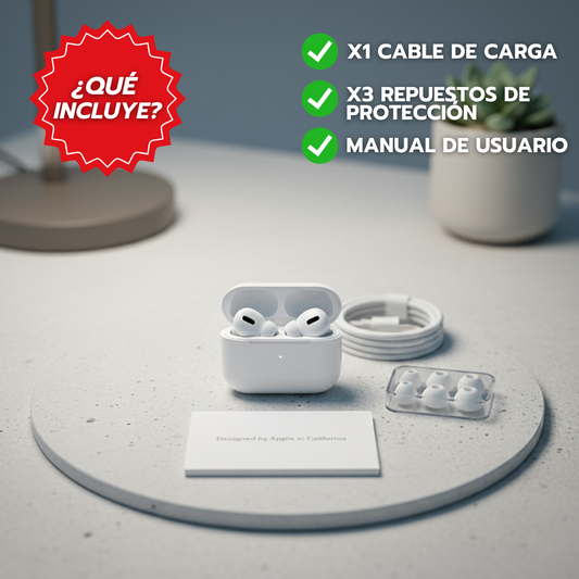 AirPods Pro 2: Mismo Diseño, Más Bateria & Potencia Mejorada